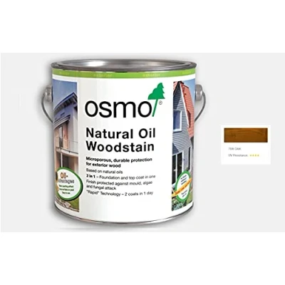 Image of Osmo Natural Oil Woodstain 750ml, Oak 706