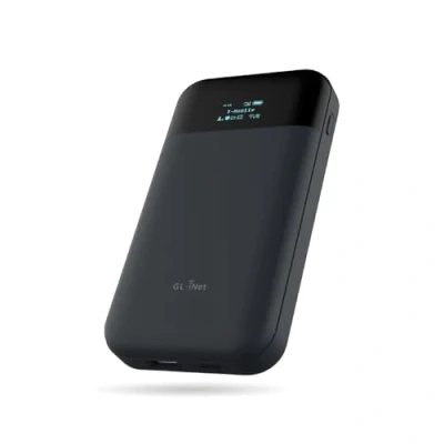 Image of GL.iNet GL E750V2 (MUDI) 4G LTE Portable Wi Fi Hotspot for Travel Mobile Device OpenWrt VPN Router 1TB MicroSD OpenVPN WireGuard Tor 7000mAh Battery Global Version (EM060K)