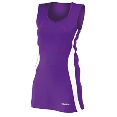Image of Gilbert Eclipse II Netball Dress (Purple/White, 10)