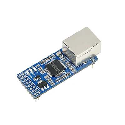 Image of 2 CH UART To Ethernet Converter Module, Bi direction Serial Port Transparent Transmission between TTL and RJ45,802.3 compliant