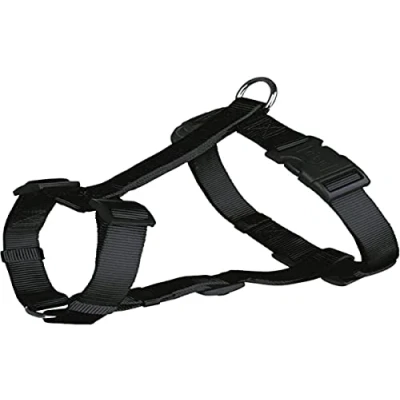 Image of Black H Hardwearing Harness for dogs
