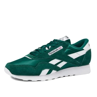 Image of Reebok Classic Unisex Trainers, Size: 11, Collegiate green/white Leather/synthetics