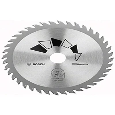 Image of Bosch 1x Circular Saw Blade Standard (for Wood, Ø 130 x 2.2/1.5 20/16 mm, 40 Teeth, ATB, with Reduction ring 16 Accessories for Saws)