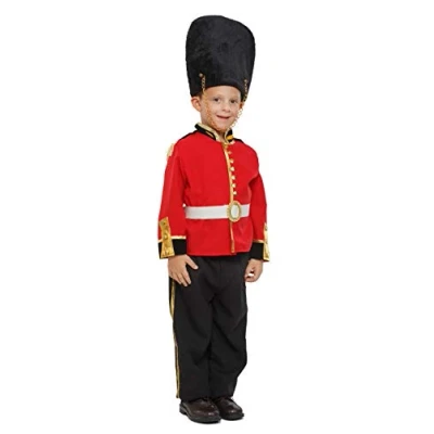 Image of Dress Up America Royal Guard Costume For Kids Boys Toy Soldier Set