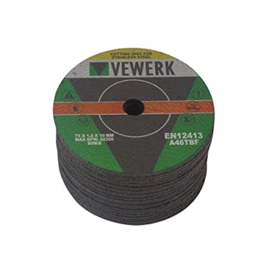 Image of US PRO 100 Metal Cutting Discs 75 x 1.6 10MM (4 25)