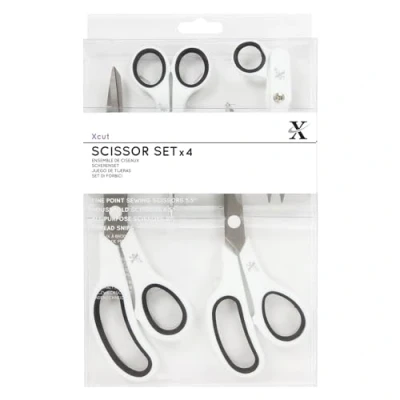 Image of Xcut 4 Piece Sewing Scissor Set