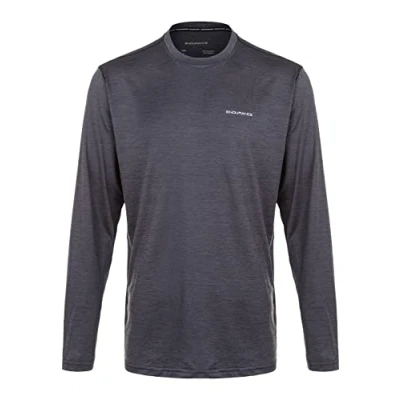 Image of Endurance Men&#039;s Mell Melange Blouse, Opaque, 1001 Black, S