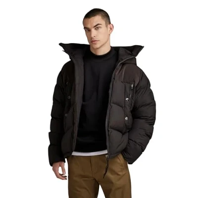 Image of G STAR RAW Men&#039;s Expedition puffer, black (dk D23645 D199 6484), L