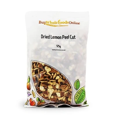 Image of Dried Lemon Peel Cut 125g (BWFO)