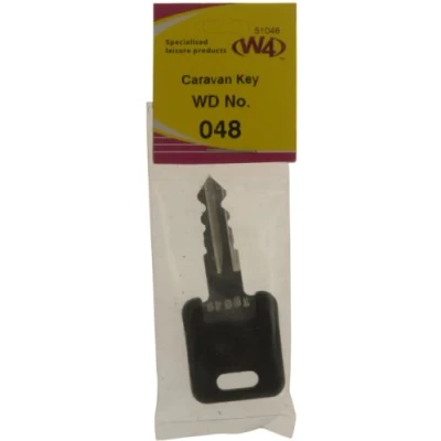 Image of W4 WD Replacement Caravan Key No048 Black