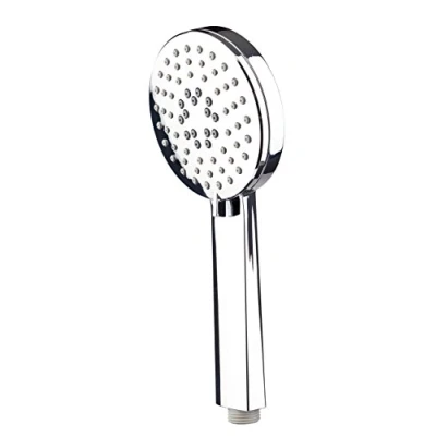 Image of Croydex Keila Aqua Air Water Saving Single Function Shower Handset, Chrome