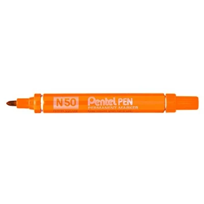 Image of Pentel N50 Bullet Point Marker Orange (Pack of 12)