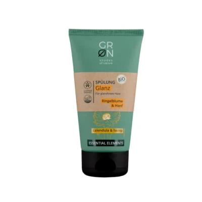 Image of G R N shades of nature Essential Elements Gloss Hair Conditioner Calendula&amp;Hemp 150ml Vegan