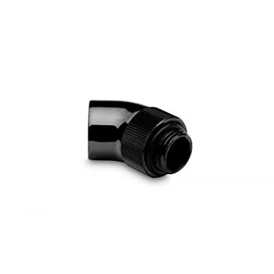 Image of EK Water Blocks AF Classic Angled 45 Degree G1/4 Inch Black Nickel