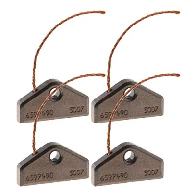 Image of Create idea Carbon Brushes Copper containing 5153702 4490382 6597490 5007 30x16x4mm Compatible with Miele Tumble Dryer Pack of 4