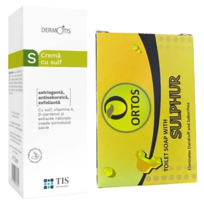 Image of Cream Ideal for Acne, Oily Skin, Anti Pimples, Blackheads, Imperfections Face and Body 50g + Soap to Remove Clogged Pores, Sebum, Impurities Dandruff, Suitable Face, Hair 100g