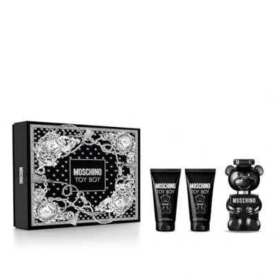 Image of Moschino Toy Boy Eau de Parfum 50ml Gift Set 2024 (Contains EDP, Shower Gel and After Shave Balm)