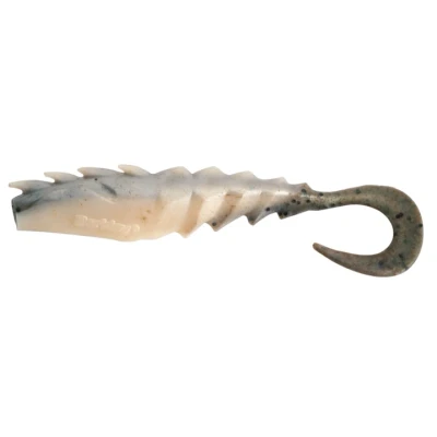 Image of Berkley Gulp! Nemesis Prawn Curl Tail 5in Shad (3 pieces) Natural Shrimp