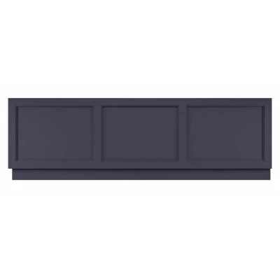 Image of Eastlake Worcester Twilight Blue Bath Panel 1700mm Traditional Side MDF