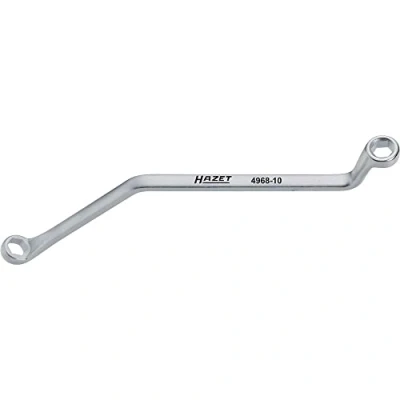 Image of HAZET 4968 11 236 mm Hexagon Profile Brake Bleeding Wrench Chrome Plated