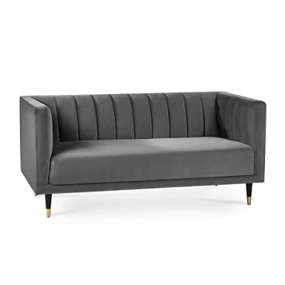 Image of Julian Bowen Sofas, Grey, 2 Seater