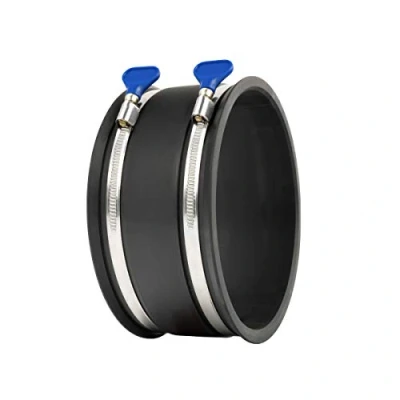 Image of POWERTEC 70281 Dust Control Flex Cuff with Hose Clamps, 6 Inch