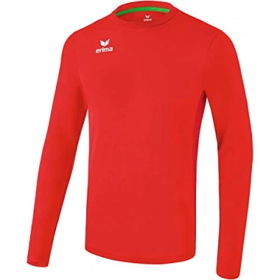 Image of Erima Men&#039;s Liga Long Sleeve Jersey Red, 3X Large