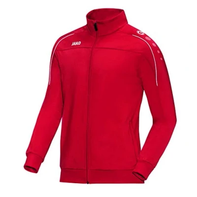 Image of Jako Men&#039;s Classico Polyester Jacket, Men, Classico, red