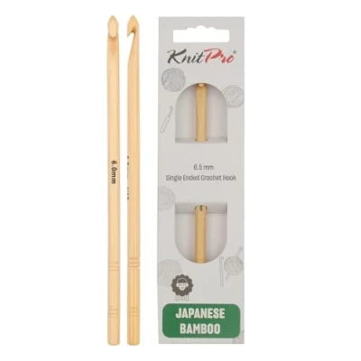 Image of KnitPro Bamboo crochet hook 6.00mm 3pcs