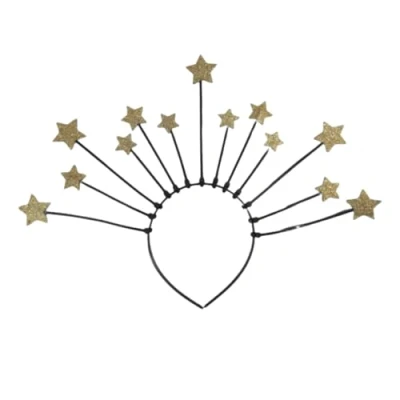 Image of Smiffys Star Glitter Headband, Halloween Fancy Dress Accessory, Accessories Up