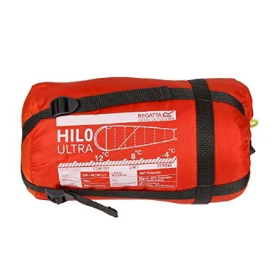 Image of Regatta Hilo 750 Unisex Mummy Sleeping Bag, High Insulation &amp; Heat Retention, Internal Pocket Perfect for Camping Outdoors