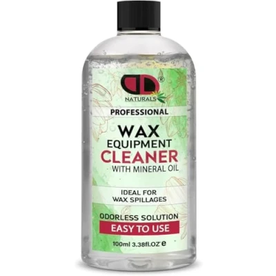 Image of Professional Wax Equipment Container Cleaner, For Removing Spilled and Residue from Warmer Bucket Pot Other Working Surfaces (100ml Cap)