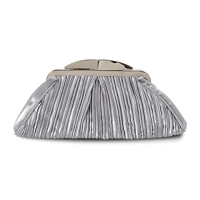 Image of Ladies Sienna II Light Grey Clutch Bag