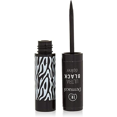 Image of Dermacol Liquid Eyeliner, Ultra Black