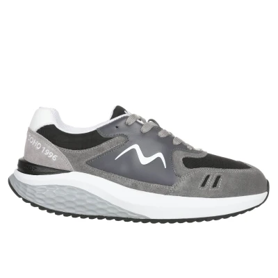 Image of Soho 1996 Suede &amp; Nylon Men&#039;s Low Top Trainers