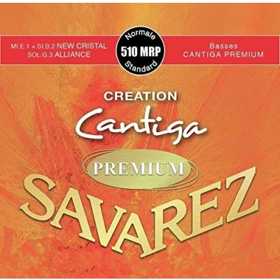 Image of Savarez Strings for Classic Guitar Creation Cantiga Premium Set Normal Tension