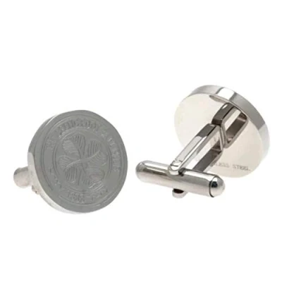 Image of Celtic F.C. Stainless Steel Cufflinks CR