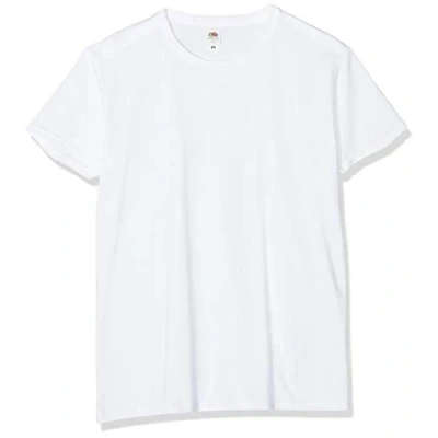 Image of Fruit of the Loom Men&#039;s Iconic, Lightweight Ringspun Tee, 3 Pack T Shirt, White (White 30), XXX Large (Size:3XL) (Pack 3)