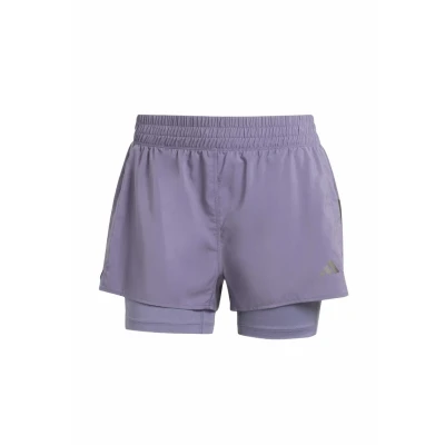 Image of adidas Women&#039;s Own The Run Climacool 2in1 Short, Preloved Violet, XS