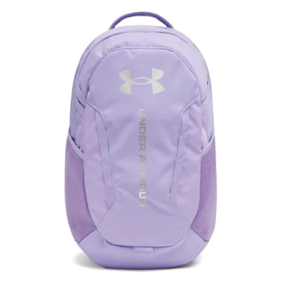 Image of Under Armour Hustle 6.0 Backpack, (538) Transparent / Metallic Silver, One size, Backpack