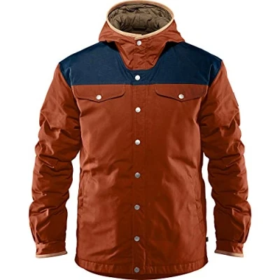 Image of Fjallraven Men&#039;s Greenland No. 1 Down M Sport Jacket, Brown, S UK