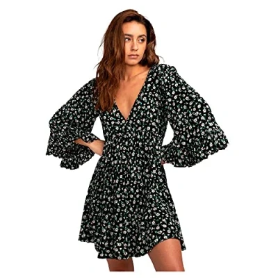 Image of Billabong AFTER TIME women&#039;s Dress in Black