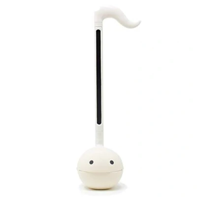 Image of Otamatone Regular White Japanese Electronic Musical Instrument, Portable Touch Sensitive Digital Music Instruments Synthesizer, Fun Kids Teens Adults Birthday Christmas Toy Song Game Stuff