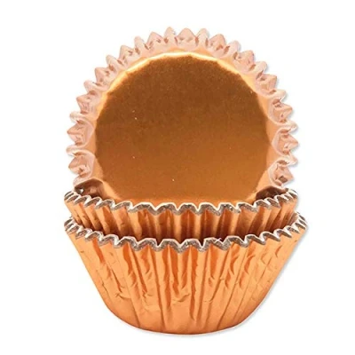 Image of Anniversary House Rose Gold Foil Cupcake Cases
