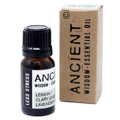 Image of Ancient Wisdom Less Stress Essential Oil Blend Boxed 10ml