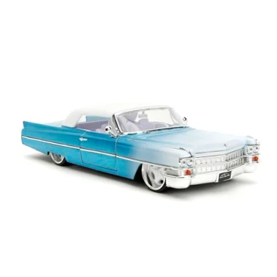 Image of JADA Pink Slips 1:24 1963 Cadillac Die Cast Car w/Base, Toys for Kids and Adults