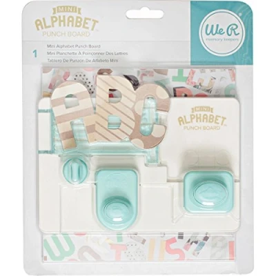 Image of We R Memory Keepers Mini Alphabet Punch Board