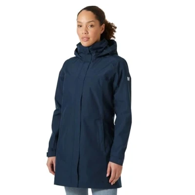 Image of Helly Hansen Womens Aden Long Coat, L, Navy