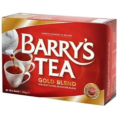 Image of Barry&#039;s Gold Blended 80 Tea Bags/ Red Label (Pack of 2)