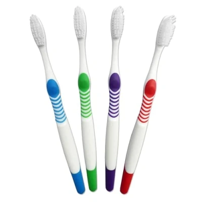 Image of Adult Smokers Toothbrush Firm Hard Bristles x 4